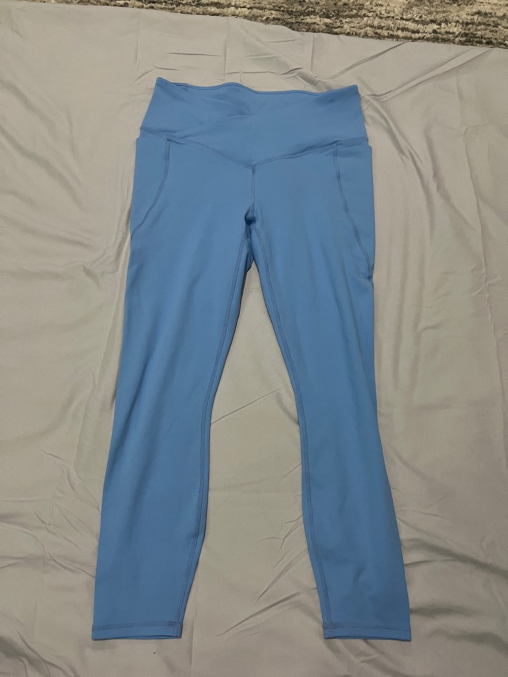 Fabletics Light Blue High-Rise Leggings